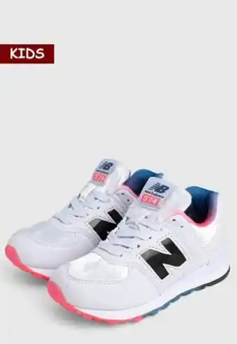 Dafiti Tenis lifestyle lila-multicolor new balance kids 574 oferta