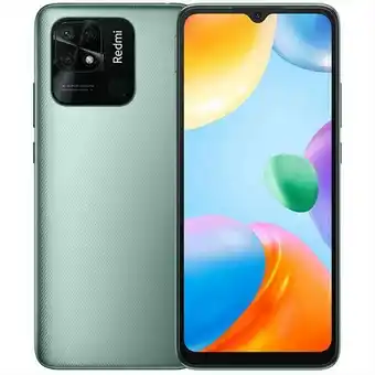 Éxito Celular xiaomi redmi 10c 128gb / 4ram / 50mpx verde menta + forro oferta