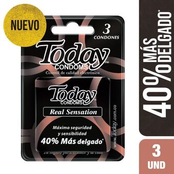 Droguerías Colsubsidio Condones today real sensation oferta