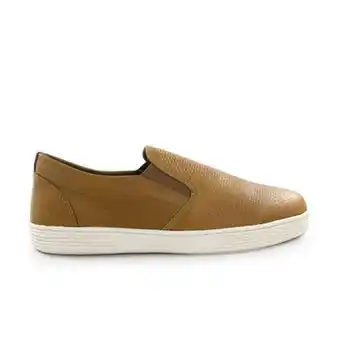 Mussi Tenis sin cordones para hombre de cuero kenia oferta