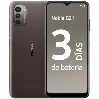 Olímpica Celular nokia g21 morado cámara de 50 mp 64 gb oferta