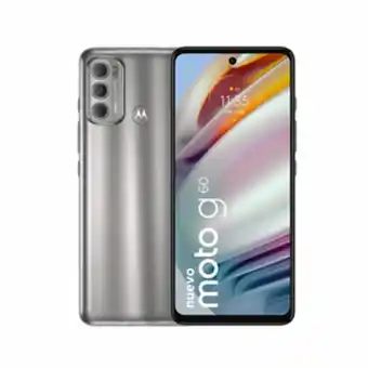 Alkosto Celular motorola g60 128gb plateado oferta