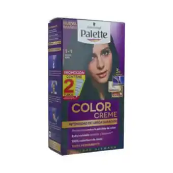 Cruz verde Palette color creme caja x 2 tubos negro azul oferta