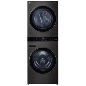 Electrojaponesa Lavadora secadora en torre lg 22 kg (48 libras) wk22bs6ablecol oferta