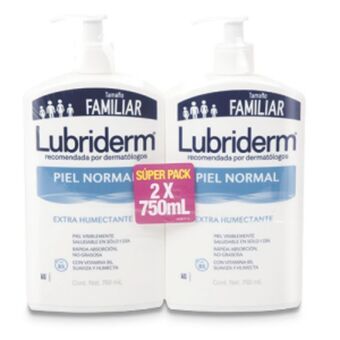 Crema corporal lubriderm extra humectante 750mlx2u