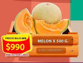 Ara Melón x 500 g oferta