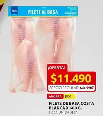 Ara Filete de basa costa blanca oferta