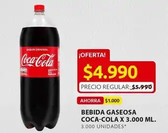 Ara Bebida gaseosa coca cola oferta