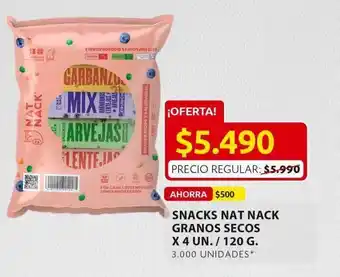 Ara Snacks nat nack granos secos oferta