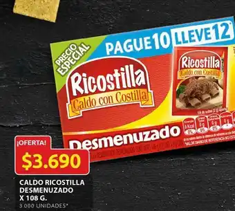 Ara Caldo ricostilla desmenuzado oferta