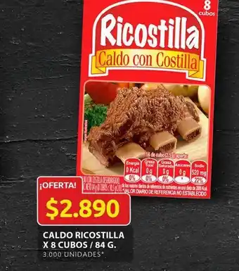 Ara Caldo ricostilla x 8 cubos oferta