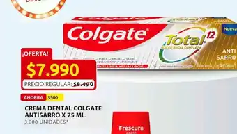 Ara Crema dental colgate antisarro x 75 ml oferta