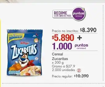 Metro Cereal zucaritas oferta