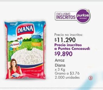 Metro Arroz diana oferta