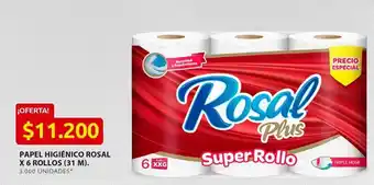 Ara Papel higiénico rosal oferta