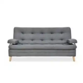 Falabella Sofá cama cooper en anti rasguño 100% gris oferta