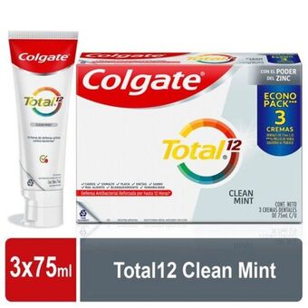 Makro Crema dental colgate total clean mint 75mlx3u oferta