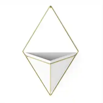 Estra Matera colgante triangular para pared blanco oferta