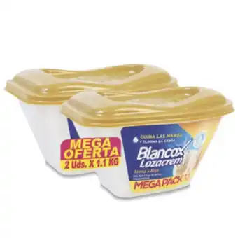 Makro Lavaloza blancox lozacrem avena y aleo 1.1kgx2u oferta