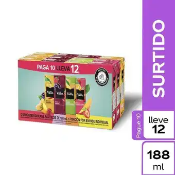 Carulla Of refresco surtidos del valle 2256 ml oferta