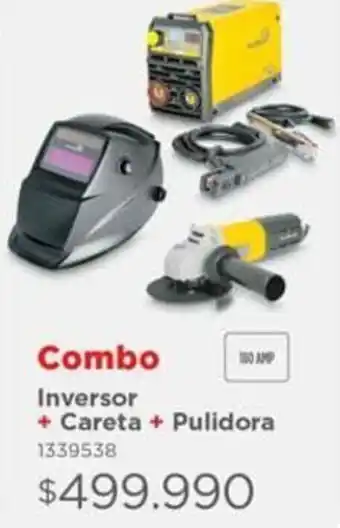 Easy Furius Combo Inversor + Careta + Pulidora 180 AMP oferta