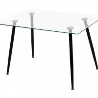 Easy Mesa fija 120x80x75 vidrio oferta