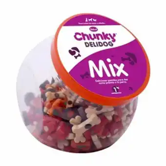 Alkosto Chunky bombonera snacks deli mix caja 1 kilo oferta