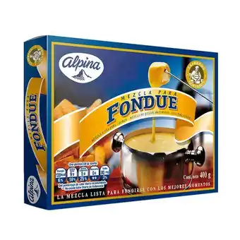 Merqueo Queso fondue natural alpina 400 gr oferta