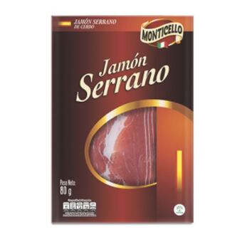 Makro Jamon serrano monticello 80g oferta