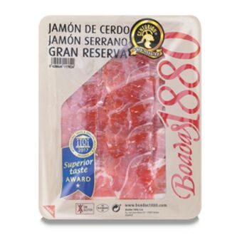 Makro Jamon serrano boadas gran reserva en 80 g oferta