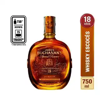 Makro Whisky buchanans 18 anos 750ml oferta