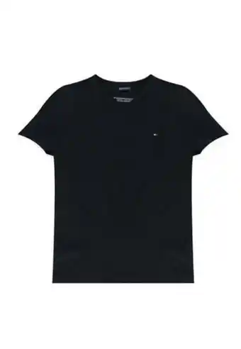 Dafiti Camiseta negro tommy hilfiger boys basic vn knit oferta
