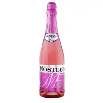 Makro Bebida gasificada mostelo espumoso rosado 750ml oferta