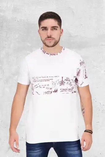 Surtitodo Camiseta para hombre color blanco ref: 006049 - anarky oferta