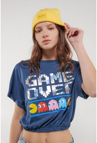 Koaj Camiseta, manga corta, estampada en frente y manga de pacman. oferta