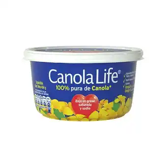 Merqueo Margarina de mesa sin sal baja en grasa canola life oferta