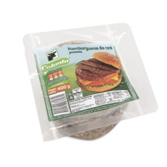 Makro Hamburguesa res presada colanta 400gen4u oferta