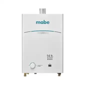 Alkosto Calentador de paso mabe 14lts tiro forzado blanco cmd14tfbc oferta