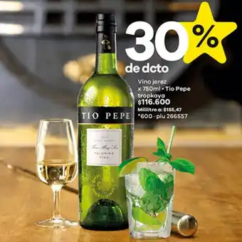 Tio Pepe Vino Jerez 750ml