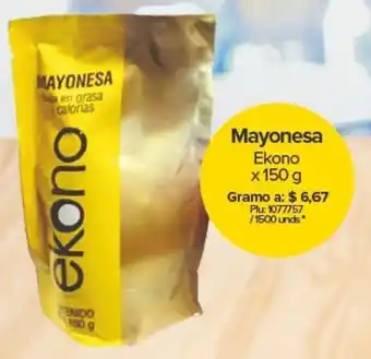 Super Inter Mayonesa Ekono 150g oferta
