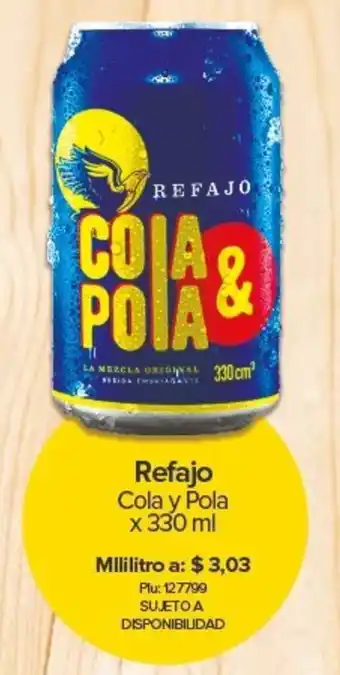Super Inter Refajo Cola y Pola 330ml oferta