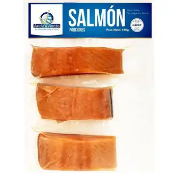 Carulla Porciones de salmon ancla y viento 450 gr oferta