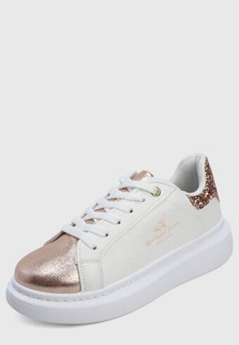Dafiti Tenis lifestyle blanco-oro rosa royal county of berkshire polo club oferta