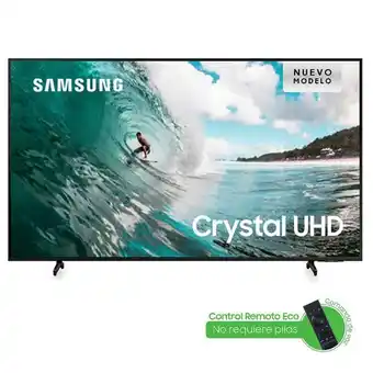 Olímpica Televisor samsung 50 pulgadas crystal ultra hd 4k smart un50bu8000kxzl oferta