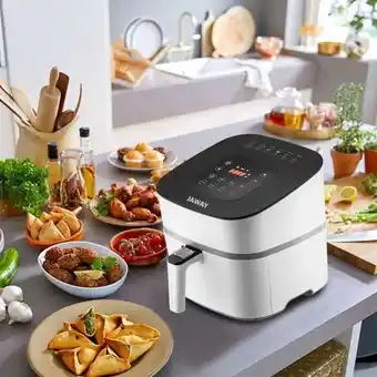 Mercado Libre Freidora sin aceite grande 4.5l air fryer digital nueva oferta