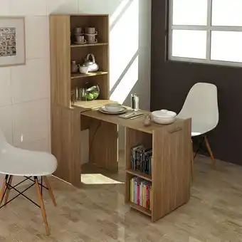 Olímpica Mueble auxiliar de cocina boston - teca oferta