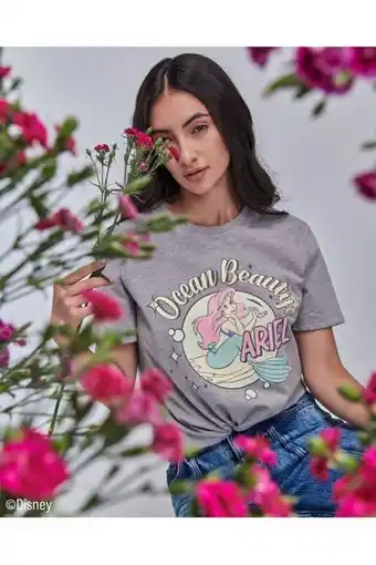 Koaj Camiseta, estampado de la princesa ariel la sirenita. oferta