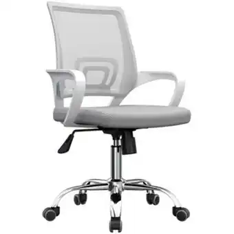 Linio Silla giratoria de oficina atlantis gris oferta