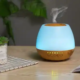 Linio Humificador parlante bluetooth musical luz led multicolor oferta