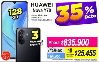Alkomprar Huawei Nova Y70 128GB oferta